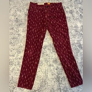 Anthropologie Pilcro velvet pants